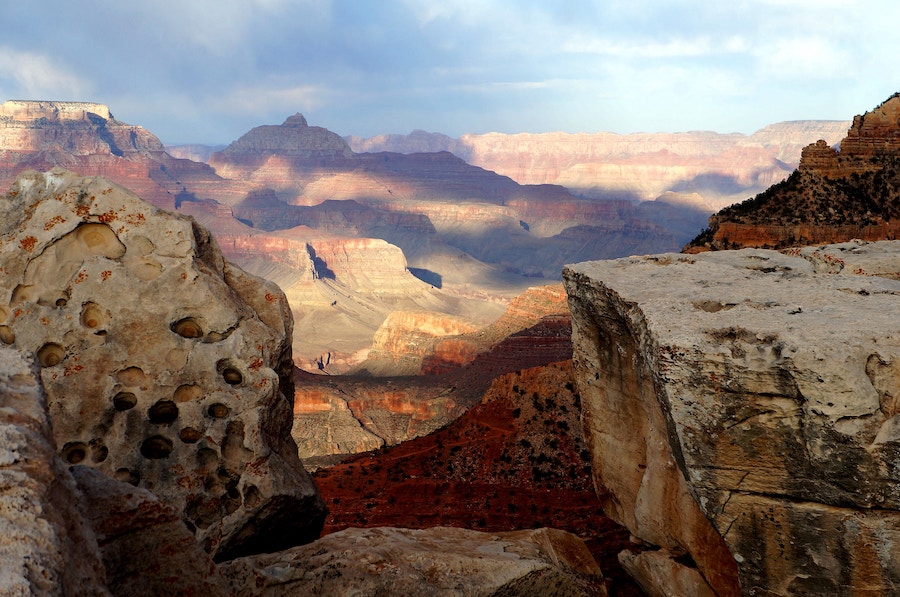 Red rock landscape in the western region of the United States